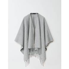 Vrouw - Zilver Jassen Fabiana Filippi Cape Woman - Grey