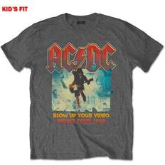 Kids T-Shirt Blow Up Your Video - Charcoal Grey
