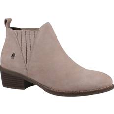 Pink - Women Boots Hush Puppies Isobel Womens Ankle Boots - Nude Suede