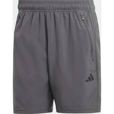 Grey Shorts adidas Train Essentials Woven Training Shorts - Grey Five/Black