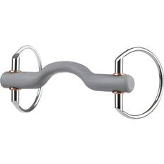 Olive Bit For Horse With Tongue Passing Cannon Hard - Gris