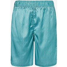 Frescobol Carioca Peacock Blue &club Green Shorts