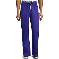 Purple Work Clothes WonderWink Unisex-Adults Drawstring Cargo Pant, Grape