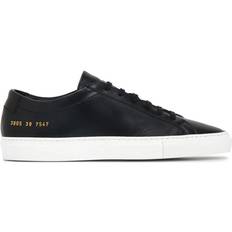 Common Projects Sko Common Projects Sorte Lave Skinn Sneakers - Black