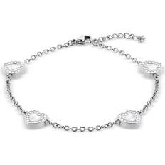 Bering Arctic Symphony Silver Armband - Gray