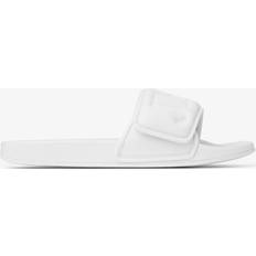 Jimmy Choo Hjemmesko & Sandaler Jimmy Choo Fitz Slides Med Logo - Hvid
