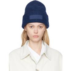 Blue Beanies Jacquemus Le Bonnet Gros Grain Beanie - Blue