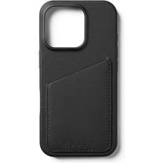 Mujjo Handyhülle für iphone 16 pro case cover futeral etui schutzhülle schwarz