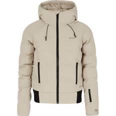 Beige - Outdoorjas Jassen Protest Alysumi Puffer Ski Jacket - Brown