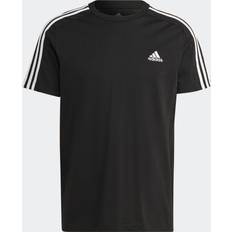 Clothing Essentials Single Jersey 3-Stripes T-shirt - Black/White