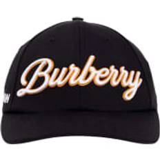 Burberry Women Caps Burberry Small Navy Varsity Logo Baseball Cap