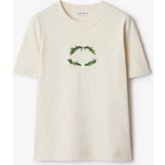 Clothing Burberry Thistle Logo T-Shirt - Off-White