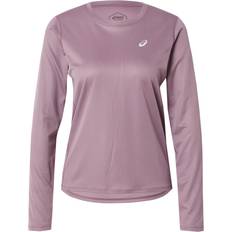 Damen - Violett Tanktops Asics Core Longsleeve Top - Mauve