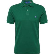 Hombre - Morado Polos Camiseta - Verde/Lila