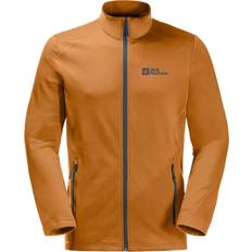 Braun - Herren Basisschicht Jack Wolfskin Kolbenberg FZ Men Fleecejacke - Safflower