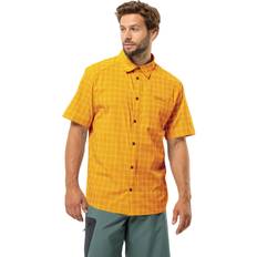 Jack Wolfskin Men Shirts Jack Wolfskin Norbo S/S Shirt Men Kurzarm Hemd Gelb