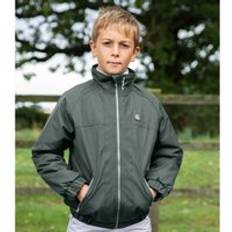 Sicherheitswesten Children's waterproof riding jacket Premier Equine Pro Rider Gris