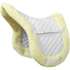 Fleece Saddles & Accessories TuffRider Sherpa Fleece Trimmed Shaped Saddle Pad