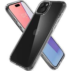 Spigen Apple iPhone 15 Plus Mobilcovers Spigen Crystal Hybrid crystal clear iPhone 15 Plus