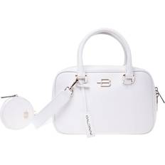 Baldinini Handbag with purse in white leather White ONE Size