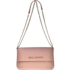 Baldinini Shoulder bag in nude tumbled leather Beige ONE Size