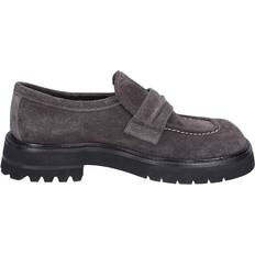 Grå Loafers Moma Vintage Semskede Loafers - Gray Menn