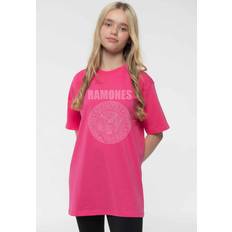Ramones Kids Presidential Seal Pink T Shirt