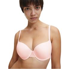 Microfiber Bras Calvin Klein CK Flirty Balcony Bra QF5146E Nymphs Thigh