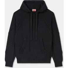 Kenzo Herre Sweatere Kenzo Cable Hoodie Sweatshirt - Sort