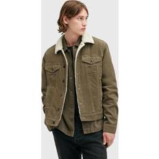 AllSaints Outerwear AllSaints Westy Corduroy Trucker Jacket - Green
