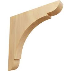 Columns, Dentils & Corbels Ekena Millwork BKTW01X12X12OLRO Extra Large Olympic Wood Brackets