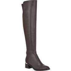 Calvin Klein High Boots Calvin Klein Jotty Over-The-Knee Boot - Brown