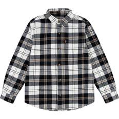 Bleu Chemises Flannel Shirt Jn44