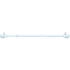 Konera Matt White Extendable Ball Café Rod Set 500 mm - 800 mm (Dia)