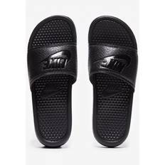 Nike Unisex Slippers & Sandals Nike Benassi Slip On Sliders - Black