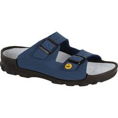 Birkenstock Flip-Flops Birkenstock Pantolette TOULON ESD - Navy Blau