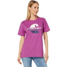 Carhartt Damen T-Shirts Carhartt Womens Loose Fit Short Sleeve Graphic T-Shirt