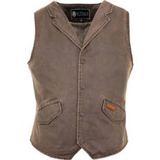 Brown Vests Outback Trading Mens Arkansas Vest - Brown