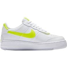 Sportschoenen Nike Wmns Air Force 1 Shadow - Volt/White