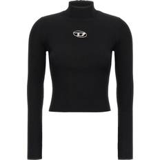 Woman Blouses Diesel Top côtelé - Haut - Femme - Noir