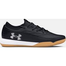 Synthetic Leather Running Shoes Under Armour UA Magnetico Select 4 Indoor Sneakers - Black