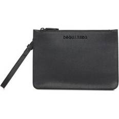 Herre Konvoluttvesker DSquared2 THE LIST, Male Classic Evening Small Clutch Black