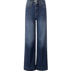 Flared Jeans - Denim Blue