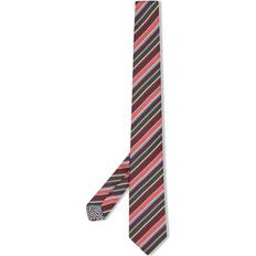 Man - Multicolour Ties Stripet Silkeslips Multicolor Polka Dot