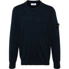 Stone Island Tops Stone Island Organic Cotton Crew-Neck Sweater - Blue