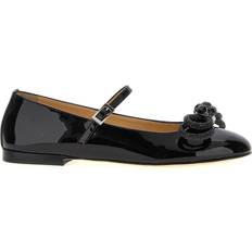 Ballerinas Mach & Mach Double Bow Ballet Flats Black