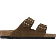 Birkenstock Brown Regular Arizona Sandals - Dark Tea Corduroy