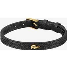 Lacoste Leather Bracelets Lacoste Lacoste.12.12 Leather Bracelet One Black BLACK