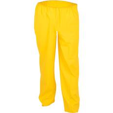 3XL - Hombre Pantalones de trabajo Asatex Regenschutzhose PU Stretch, Gr.XXXL gelb