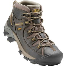 Keen Targhee II Mid Waterproof Hiking Boots - Black Olive/Golden Yellow